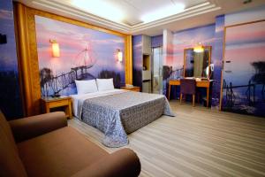 Postel nebo postele na pokoji v ubytování Spring City Motel + 31 fotografií