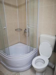 Koupelna v ubytování Casa Dalena