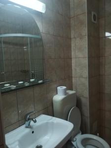 Koupelna v ubytování Casa Dalena