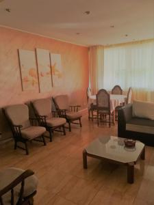 Posezení v ubytování Casa Dalena