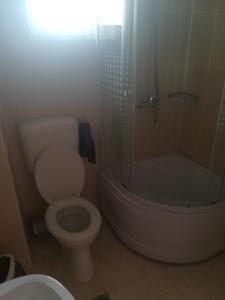 Koupelna v ubytování Casa Dalena