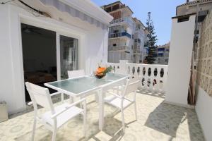 Balkón alebo terasa v ubytovaní Duplex Fray Junipero