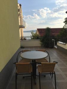 Balkón nebo terasa v ubytování Villa Popic
