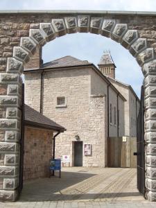 The building where the hotel is located 