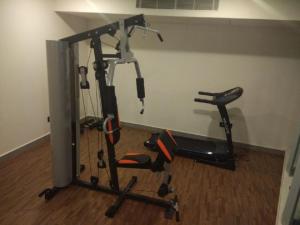 Fitness centrum a/nebo fitness zařízení v ubytování Vivid A Boutique Hotel