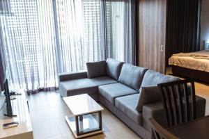 Posezení v ubytování Palm Aparthotel