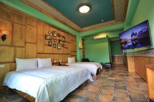 Lova arba lovos apgyvendinimo įstaigoje Green Resort