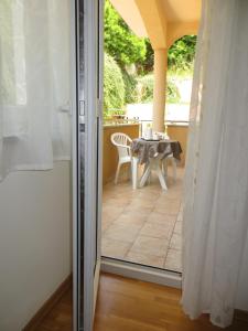 Balkón nebo terasa v ubytování Apartman Mario