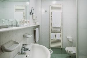 Koupelna v ubytování Hotel Terme Antoniano