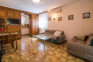 Posezení v ubytování Apartments Palme