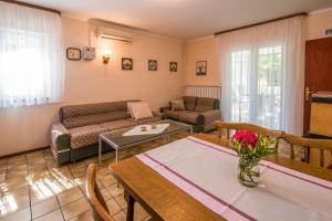 Posezení v ubytování Apartments Palme