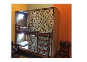Een stapelbed of stapelbedden in een kamer bij Isla Francia 