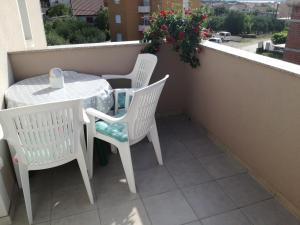 Balkón nebo terasa v ubytování Jurić Apartments