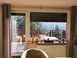 Balkon lub taras w obiekcie Leśny Dwór