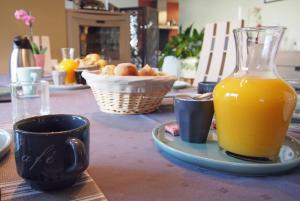 Επιλογές πρωινού για τους επισκέπτες του Villa Kernéhan