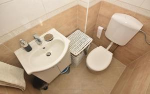 Koupelna v ubytování Apartman Ramljak