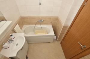 Koupelna v ubytování Apartman Ramljak