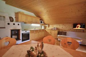 Eldhús eða eldhúskrókur á Gasserhütte