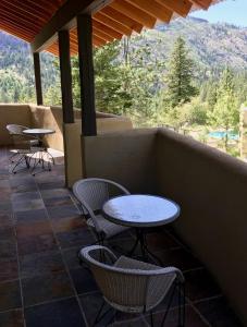 Nespecifikovaný výhled na hory nebo výhled na hory při pohledu z bed and breakfast