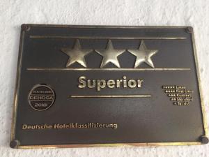 Certifikát, hodnocení, plakát nebo jiný dokument vystavený v ubytování Hotel Rheingraf