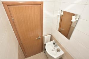 Koupelna v ubytování Apartman Ramljak