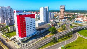 Uma visão geral de Natal ou uma vista da cidade tirada do hotel