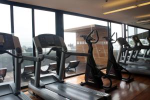 Centrum fitness w obiekcie NM Lima Hotel