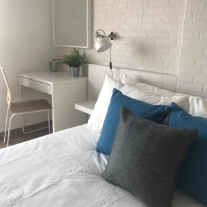 Ein Bett oder Betten in einem Zimmer der Unterkunft Sunrise Creek