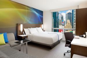 Cama ou camas em um quarto em LUMA Hotel - Times Square