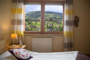 Výhľad na hory alebo výhľad na hory priamo z apartmánu