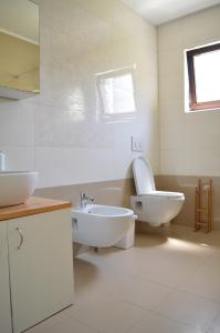 Et badeværelse på Apartments Villa Alba