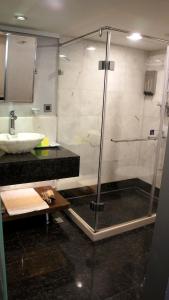 Koupelna v ubytování Ximen Airline Hotel