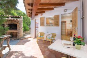 Patio alebo iná vonkajšia časť ubytovania Barcelo-Danus