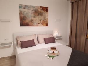 Postel nebo postele na pokoji v ubytování Villa Zoe