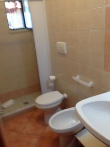 A bathroom at Villa Marilena