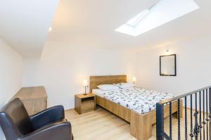 Postel nebo postele na pokoji v ubytování Rooms Baza + 37 fotografií