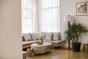 Posezení v ubytování Dali Rong lu Hotel