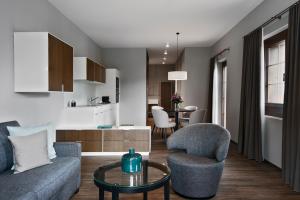 Dapur atau dapur kecil di Hotel Mischun