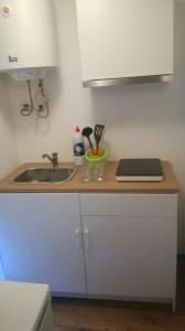 Kuchnia lub aneks kuchenny w obiekcie APARTAMENTOS POBRA-CASTELO