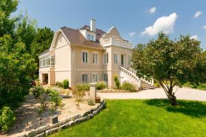 Zahrada ubytování Manor Apartments, Csopak