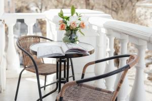 
A balcony or terrace at Boutique Hotel California

