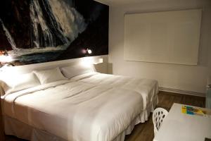 Cama o camas de una habitación en Hospedium Morada da Moa