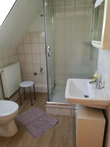 Koupelna v ubytování Appartement Pico + 6 fotografií
