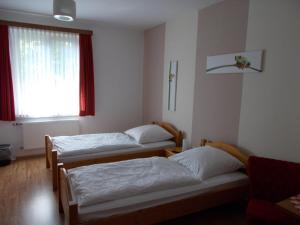 Katil atau katil-katil dalam bilik di Lindenzimmer Stöcken