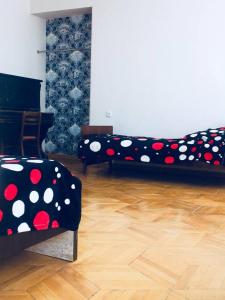 Lova arba lovos apgyvendinimo įstaigoje Guest house Ebralidze