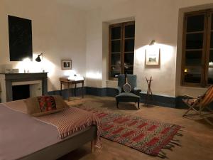 Posezení v ubytování Maison CHA-RI-VA-RI