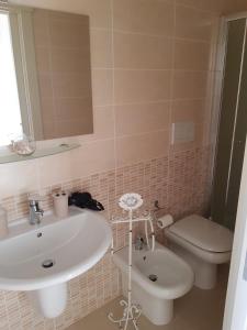 Koupelna v ubytování B&b Giadà