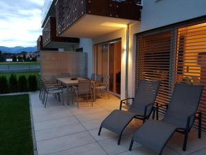 Balkon lub taras w obiekcie SPA-Lounge