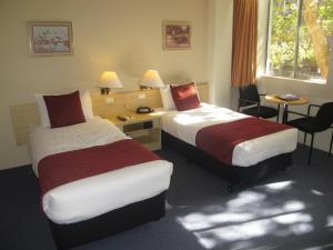 Postel nebo postele na pokoji v ubytování Devere Hotel + 37 fotografií