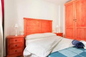 Posteľ alebo postele v izbe v ubytovaní Luminous Alhambra view apartment in Albayzín